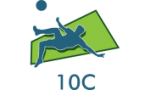 10C